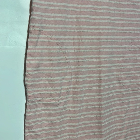 NEW LOFT Sweatshirt Pocket Tee Angel Pink Dress Size XS - Picture 4 of 9